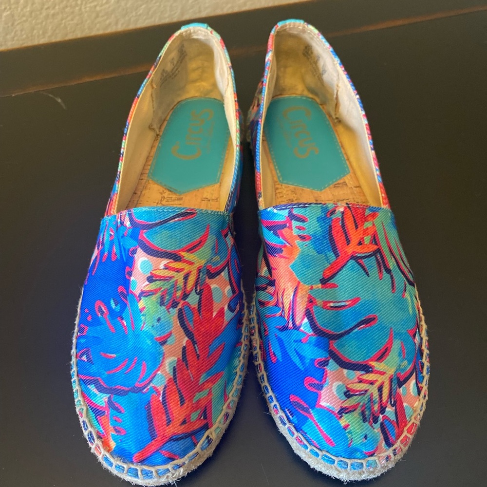 Circus by Sam Edelman Tropical Espadrilles Size 8